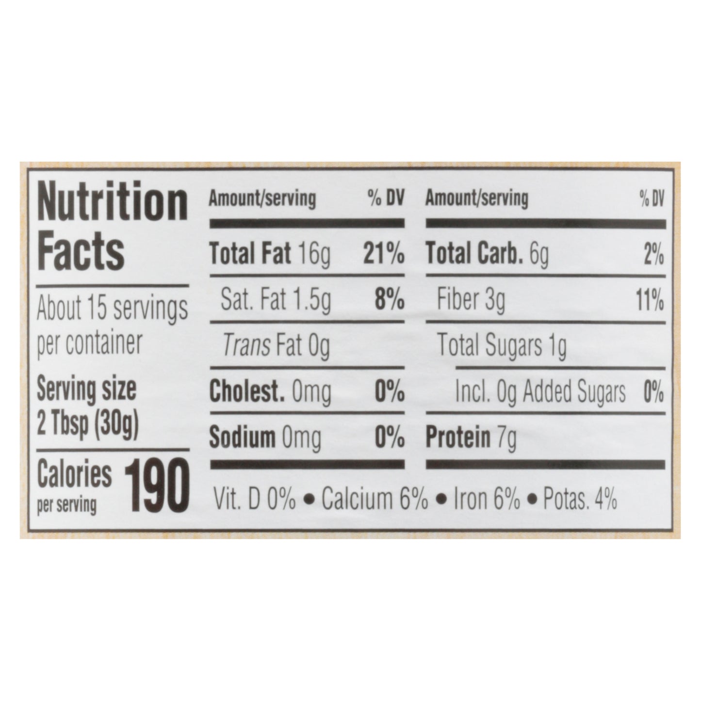 Woodstock Lightly Toasted Smooth & Unsalted Almond Butter 16 oz