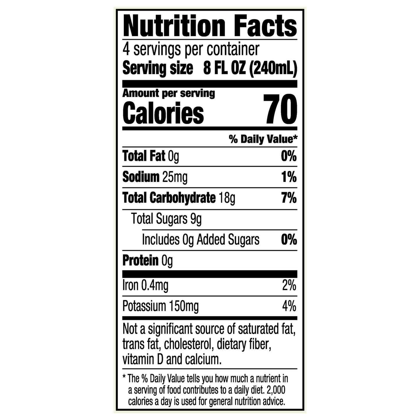 RW Knudsen Family Just Cranberry 100% Juice 32 fl oz