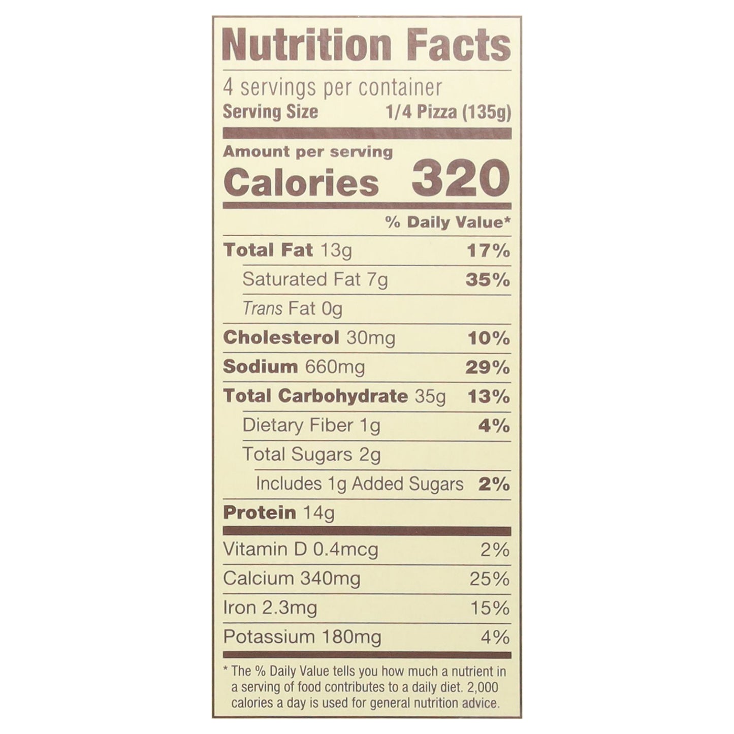 Rao's Made for Home Brick Oven Crust Five Cheese Pizza 19 oz