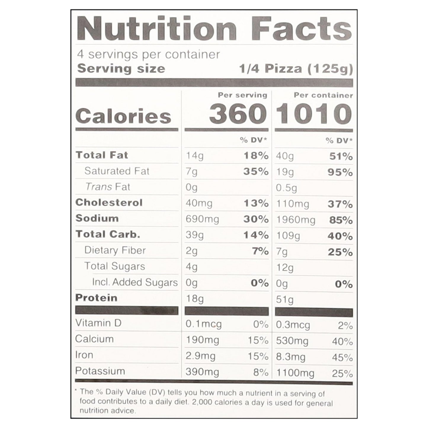 Porta Brick Oven Sausage & Caramelized Onion Pizza 17.6 oz