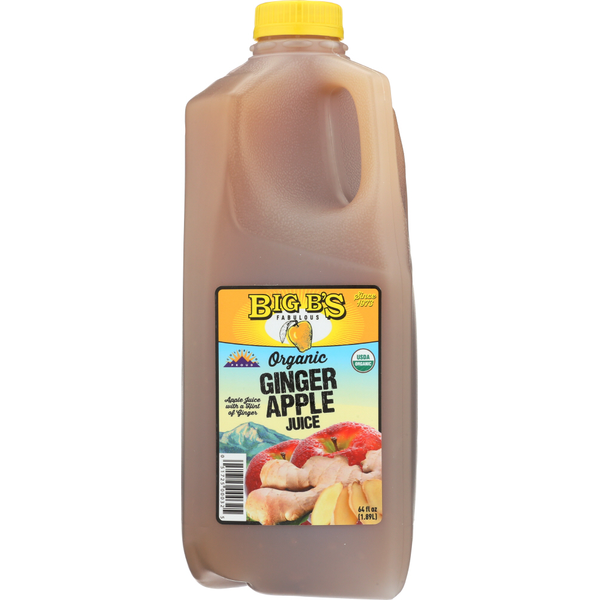 Big B's Organic Ginger Apple Juice