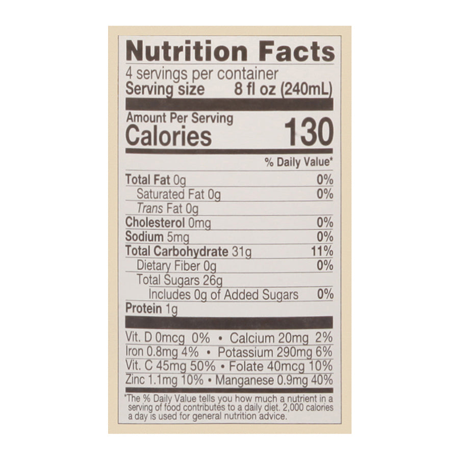 Lakewood Organic Pure Pineapple Juice 32 fl oz