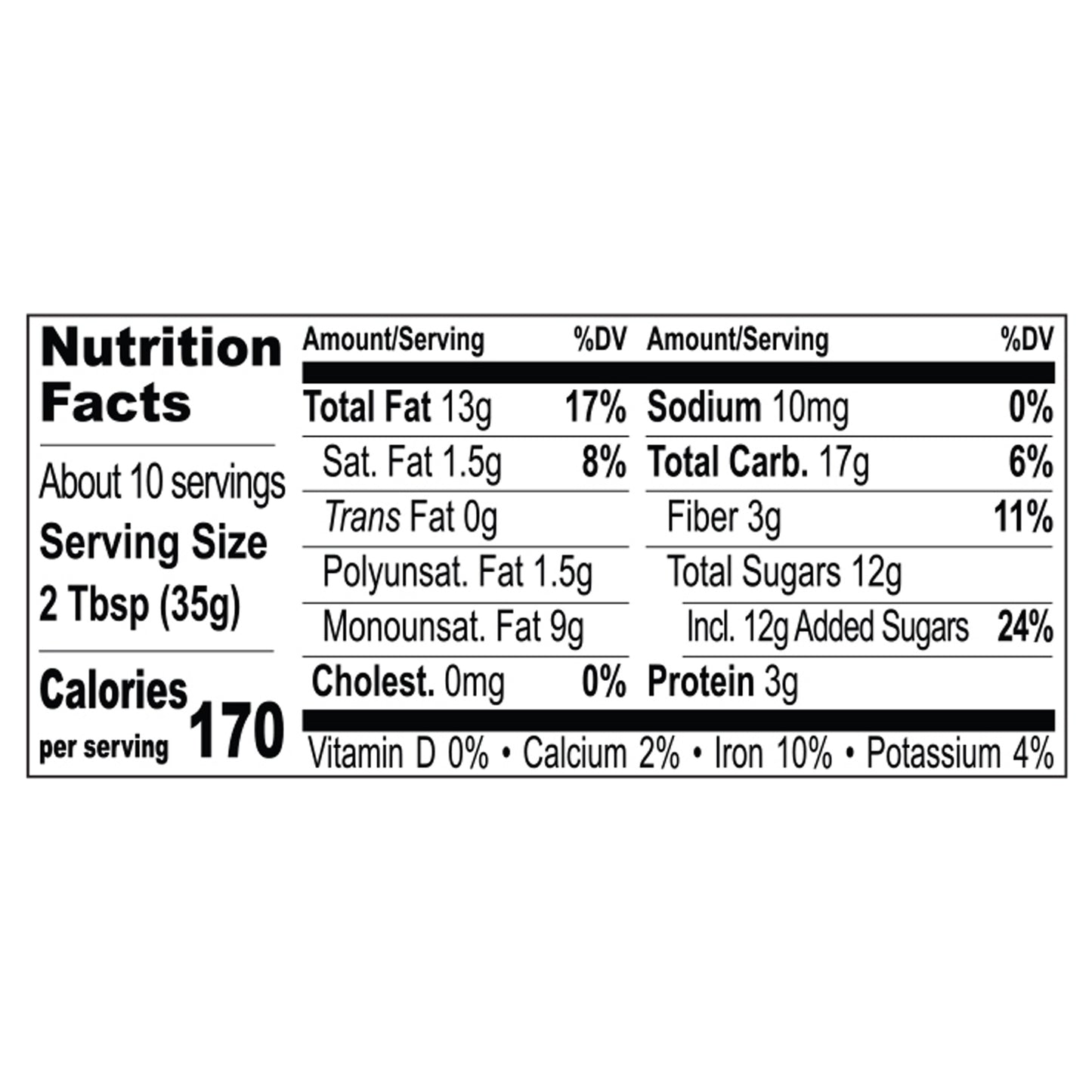 Chosen Foods Chocolate Hazelnut Spread