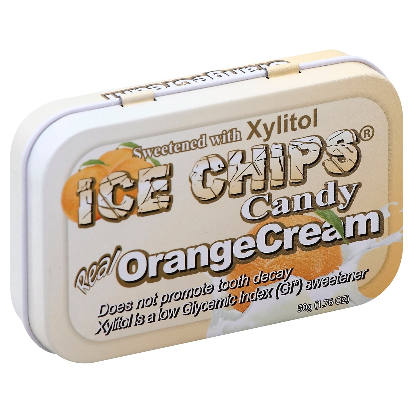 Ice Chips Candy 1.76 oz - Orange Cream