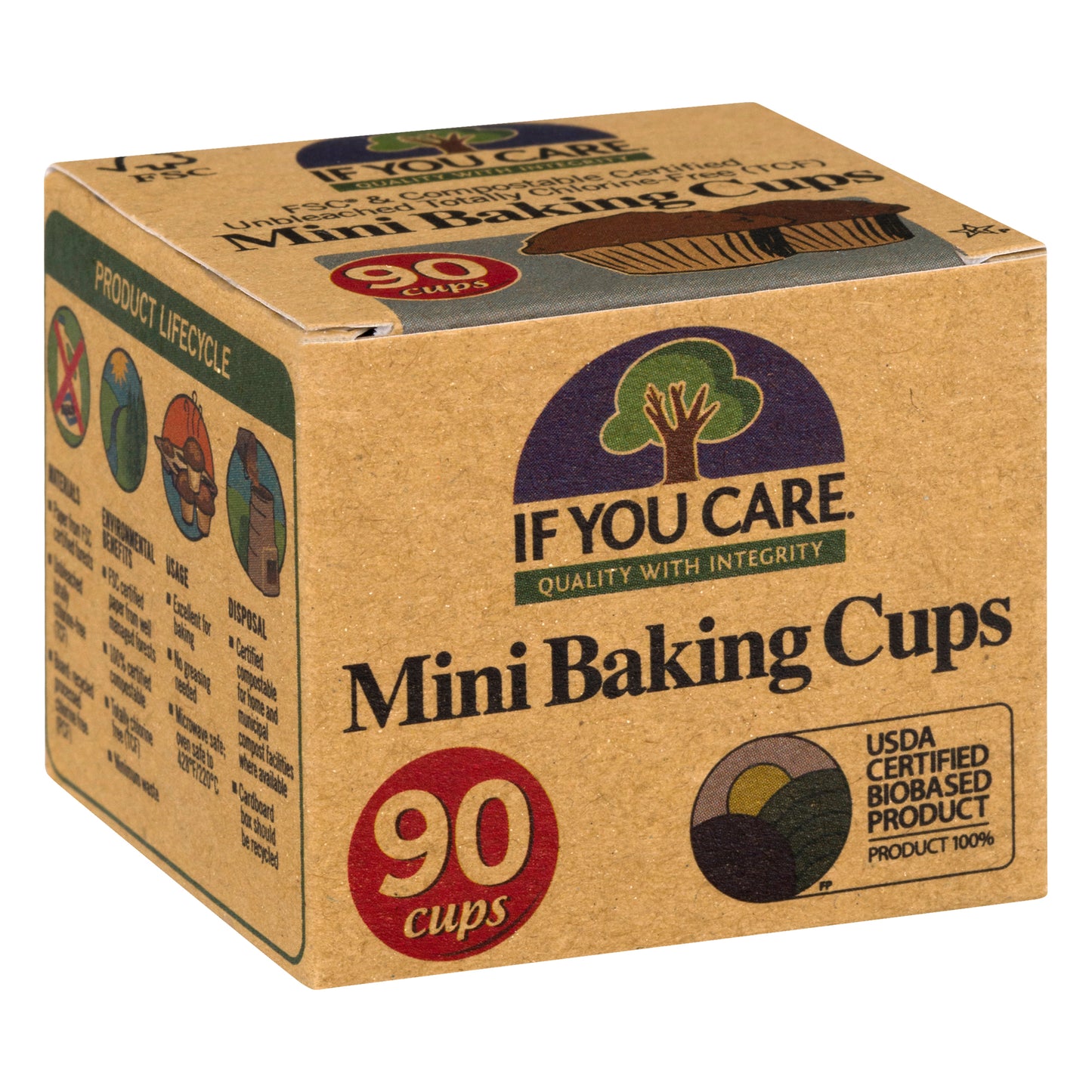 If You Care Mini Baking Cups 90 ea