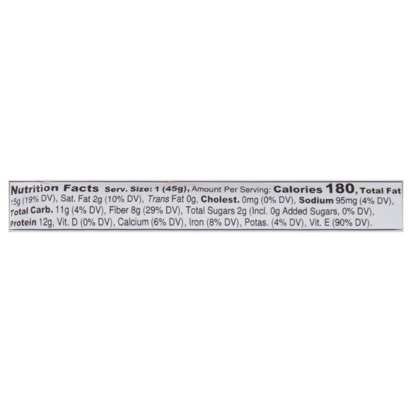 IQBar Lemon Blueberry Protein Bar 1.6 oz