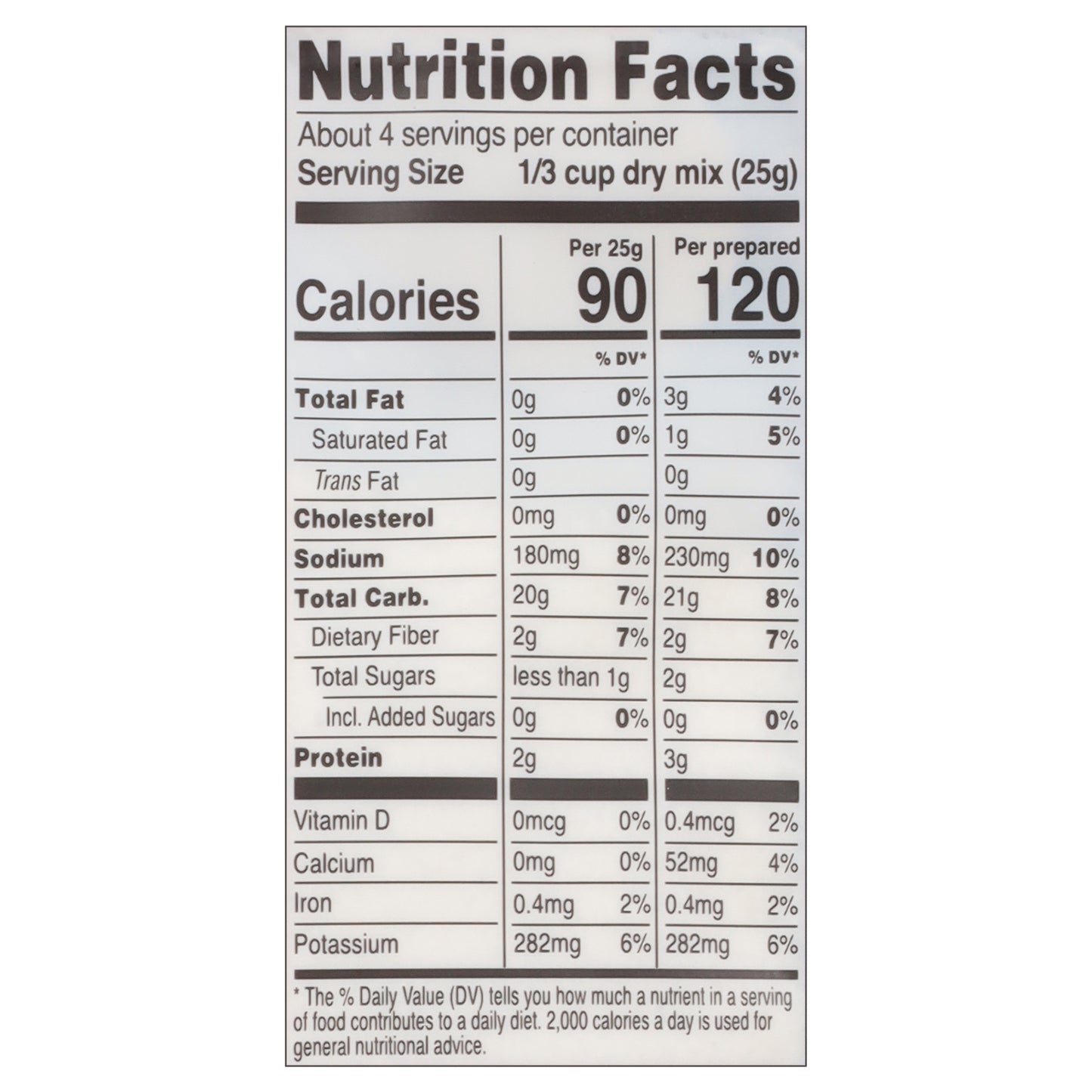 Edward & Sons Organic Quick Cooking Homestyle Mashed Potatoes 3.5 oz