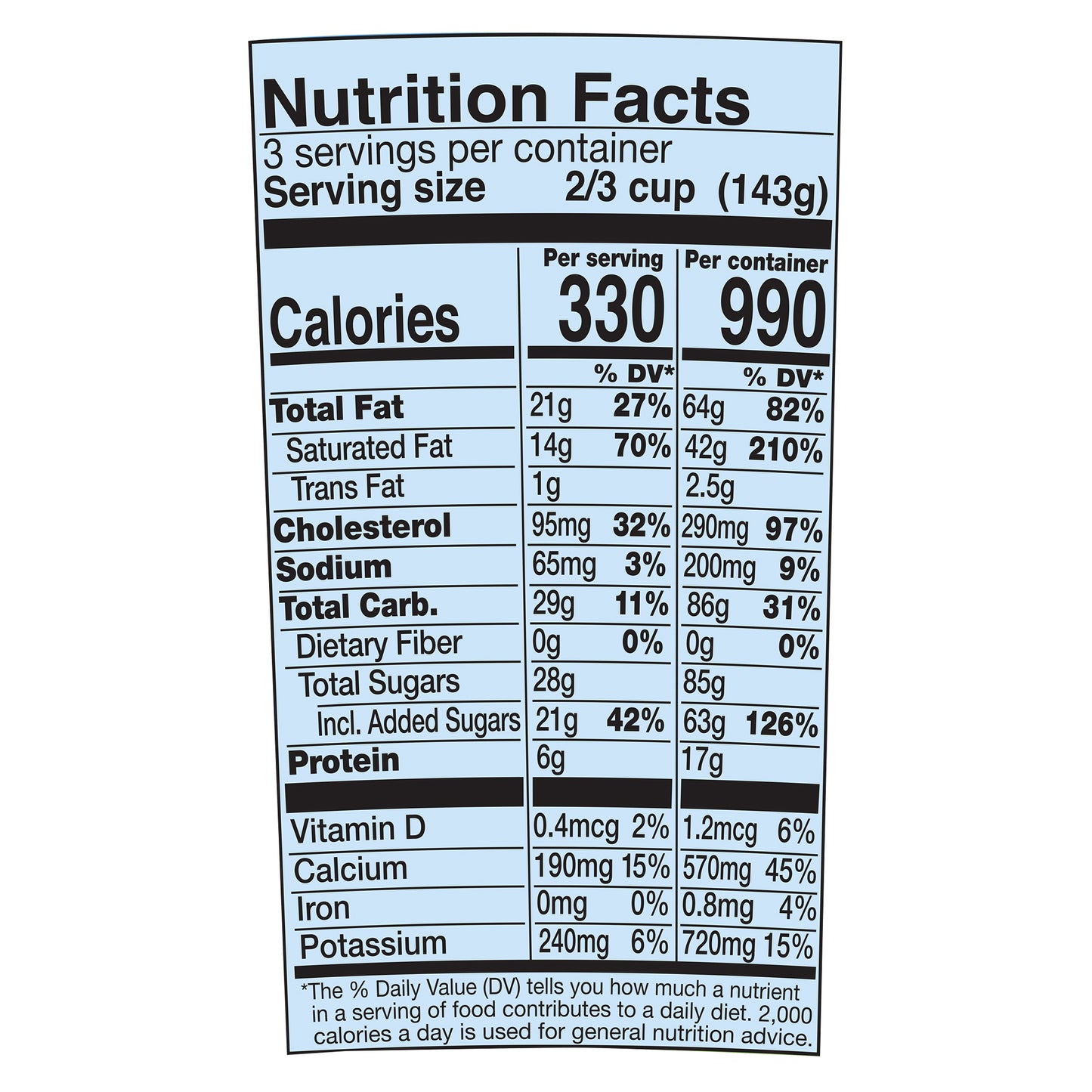 Ben & Jerry's Vanilla Ice Cream Pint 16 oz