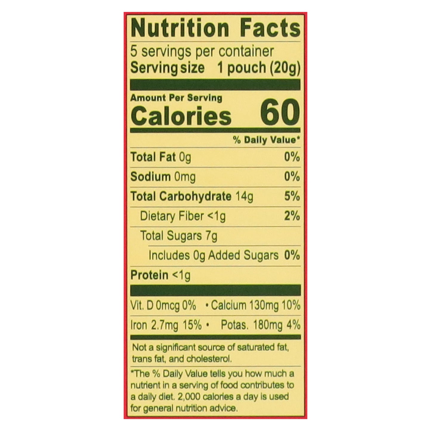 Solely Organic Mango & Strawberry Fruit Gummies 5 - 0.7 oz Bags