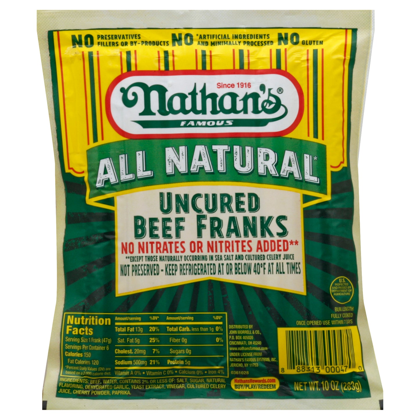 Nathan's Beef 10 oz