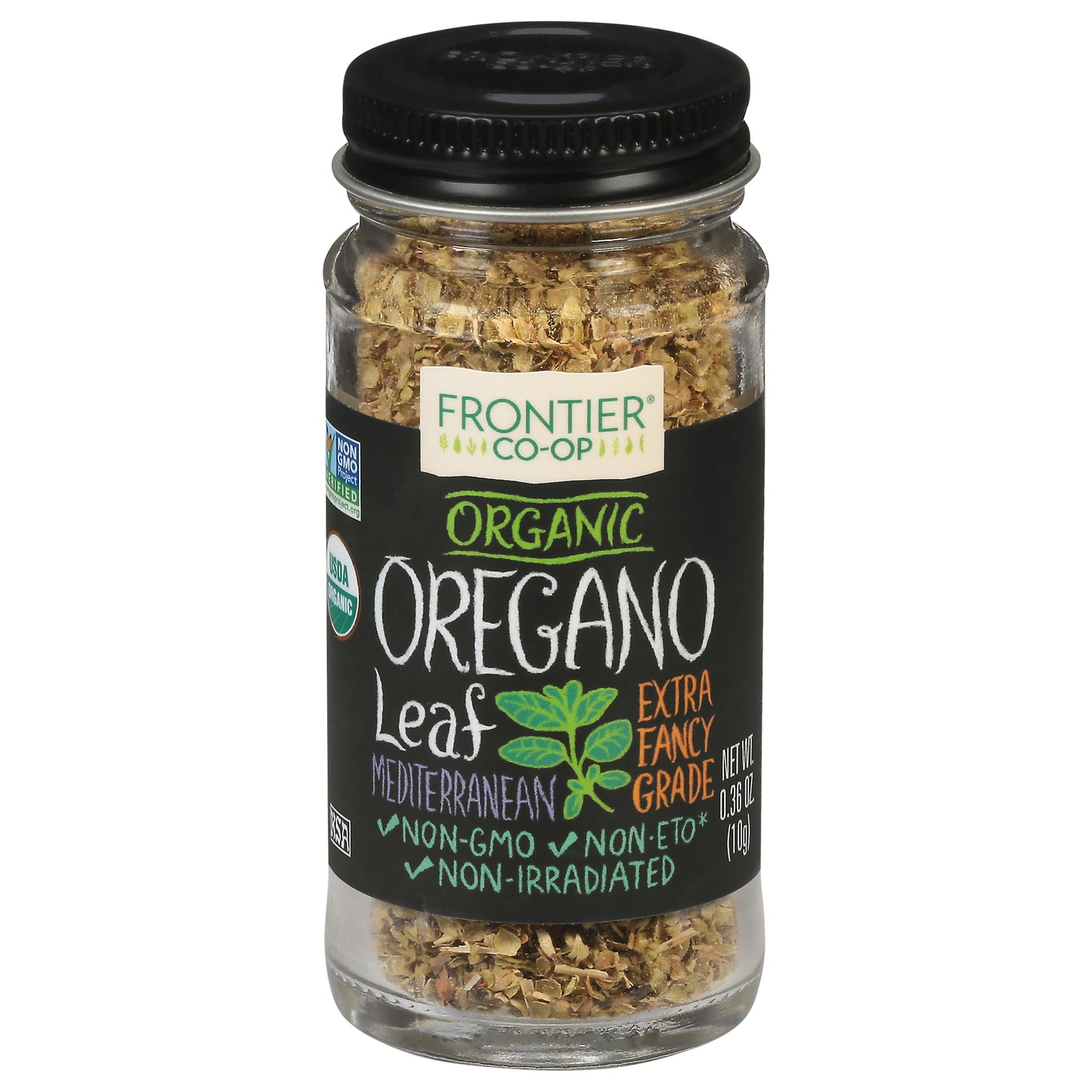 Frontier Co-op Organic Oregano Leaf 0.36 oz