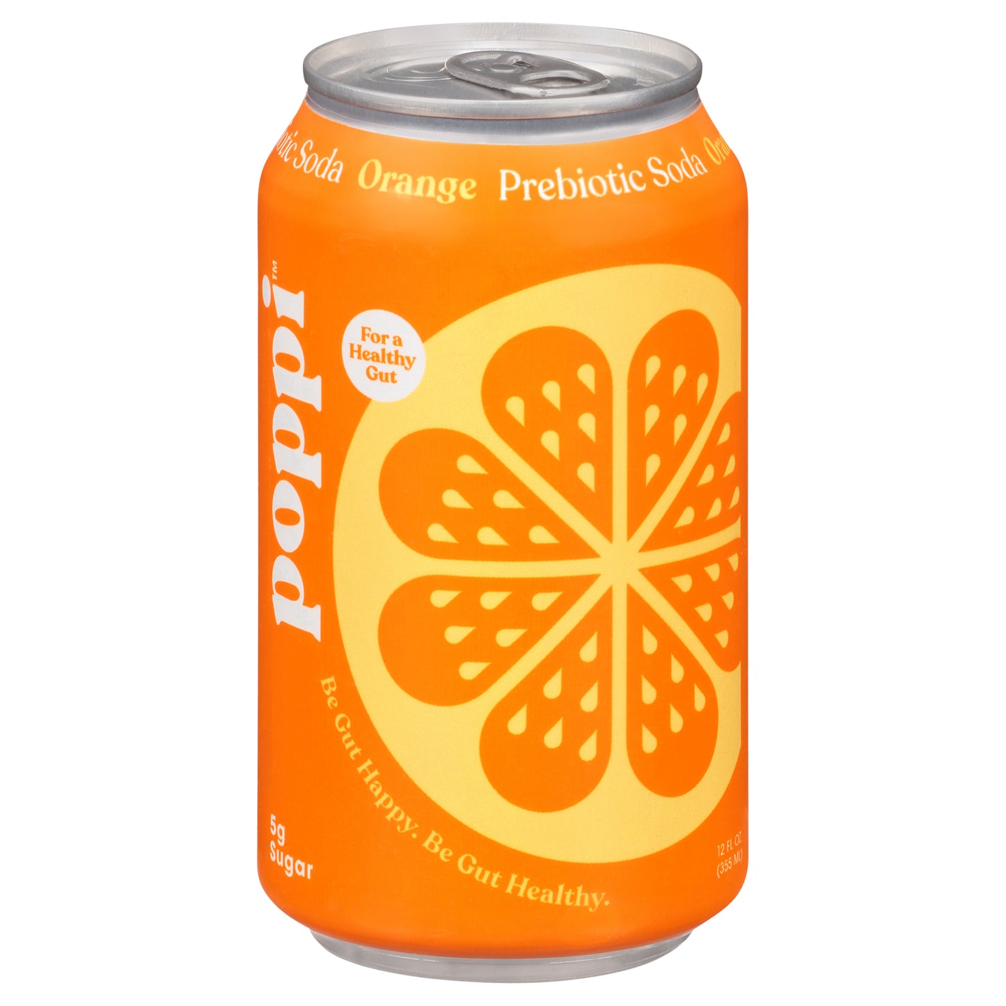 Poppi Orange Prebiotic Soda 12 oz
