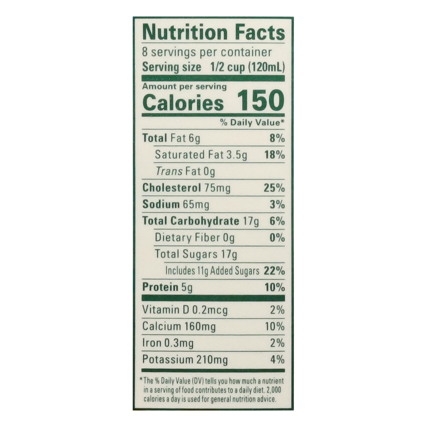 Organic Valley Reduced Fat Eggnog 1 qt