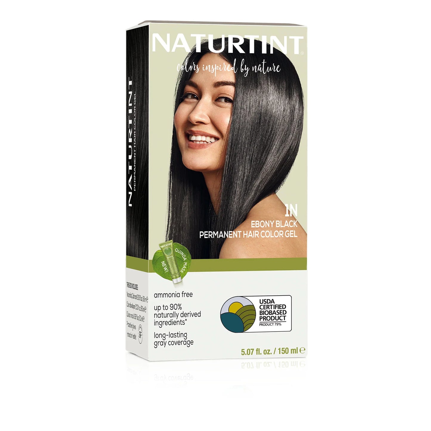 Naturtint Permanent Hair Color 1N Ebony Black