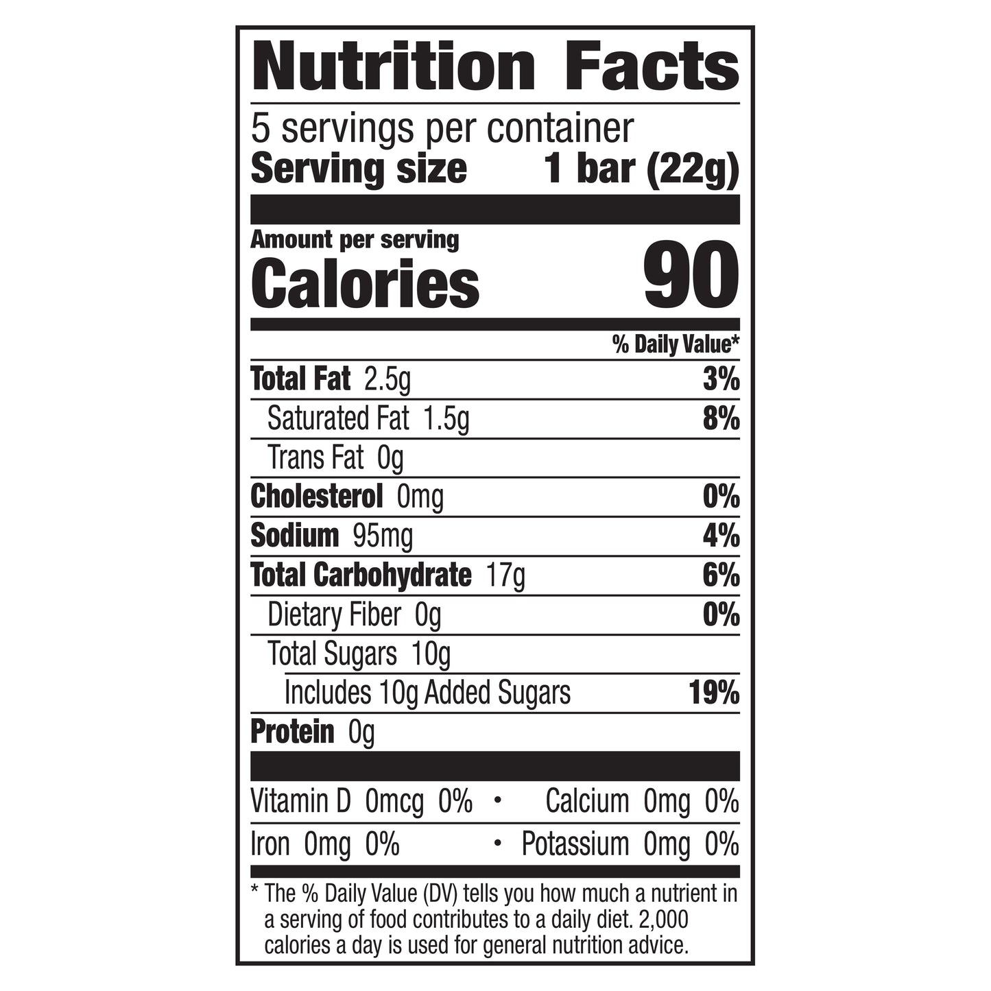 Annie's Birthday Cake Crispy Snack Bars, Gluten Free, 5 Bars, 3.9 oz