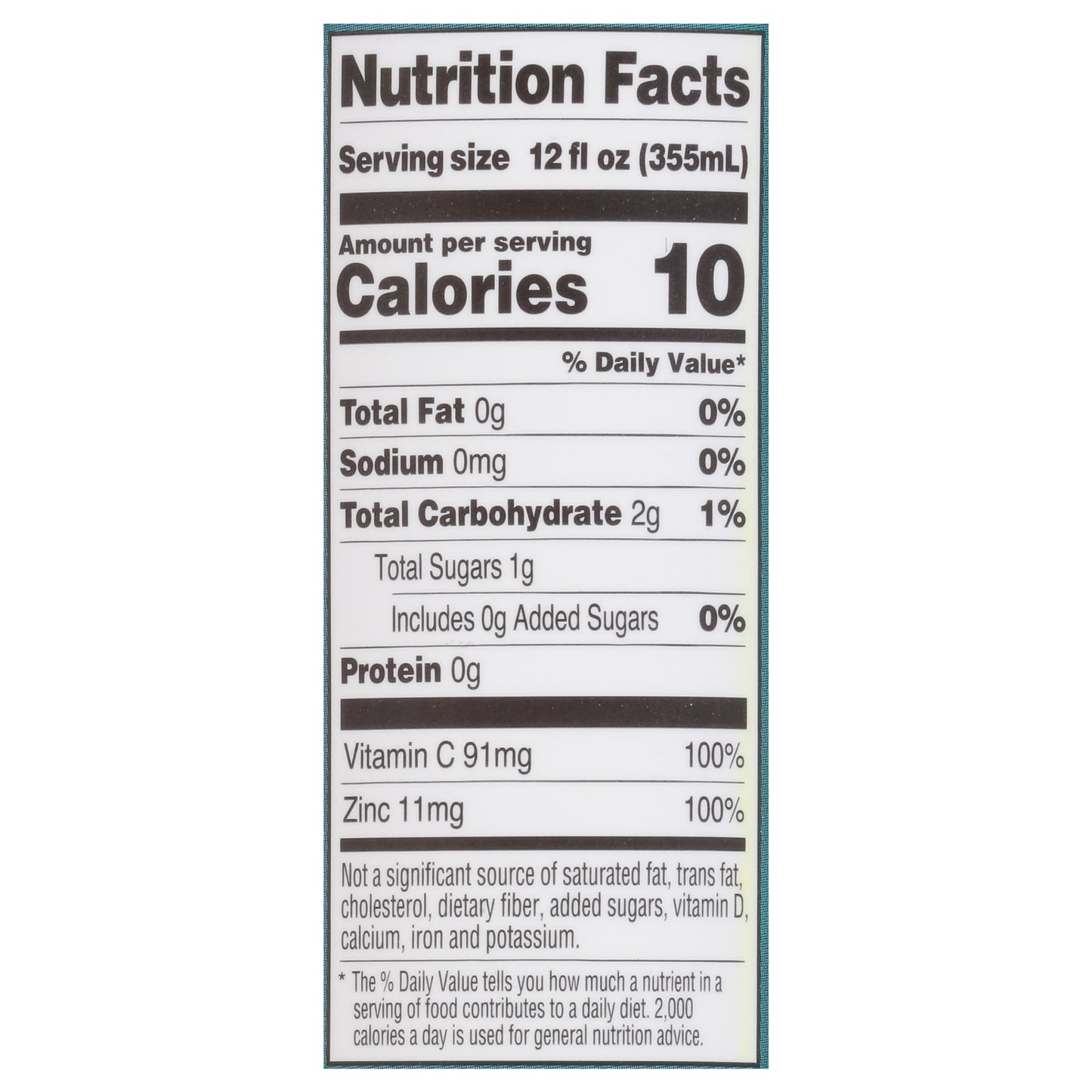 Zyn Turmeric Wellness Lemon Ginger Flavor Antioxidant Drink 12 fl oz