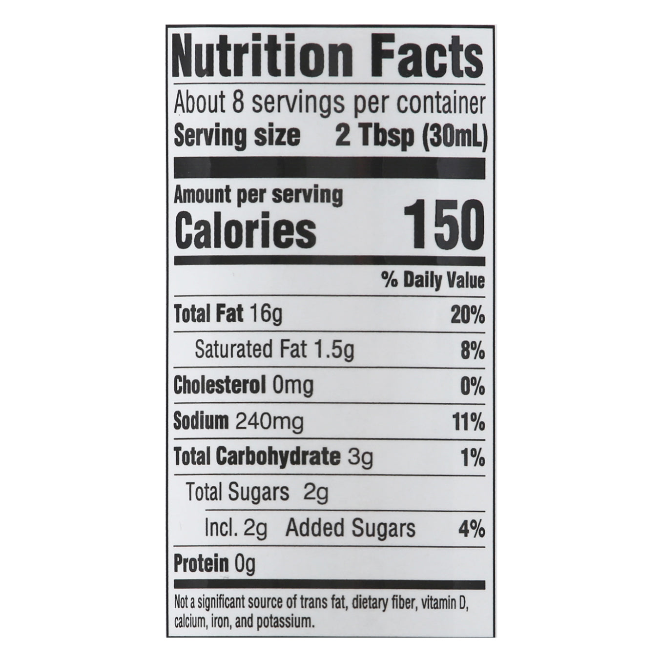 Salad Girl Organic Dairy Free Lemony Caesar Creamy Dressing & Dip 8 oz