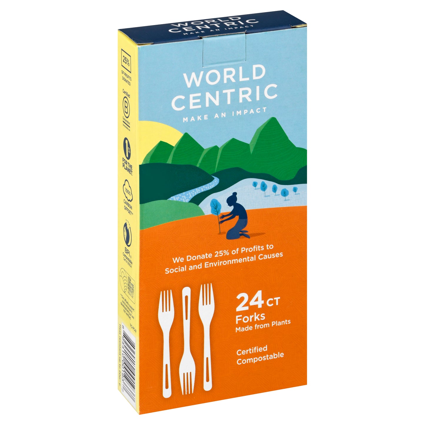 World Centric Forks 24 ea