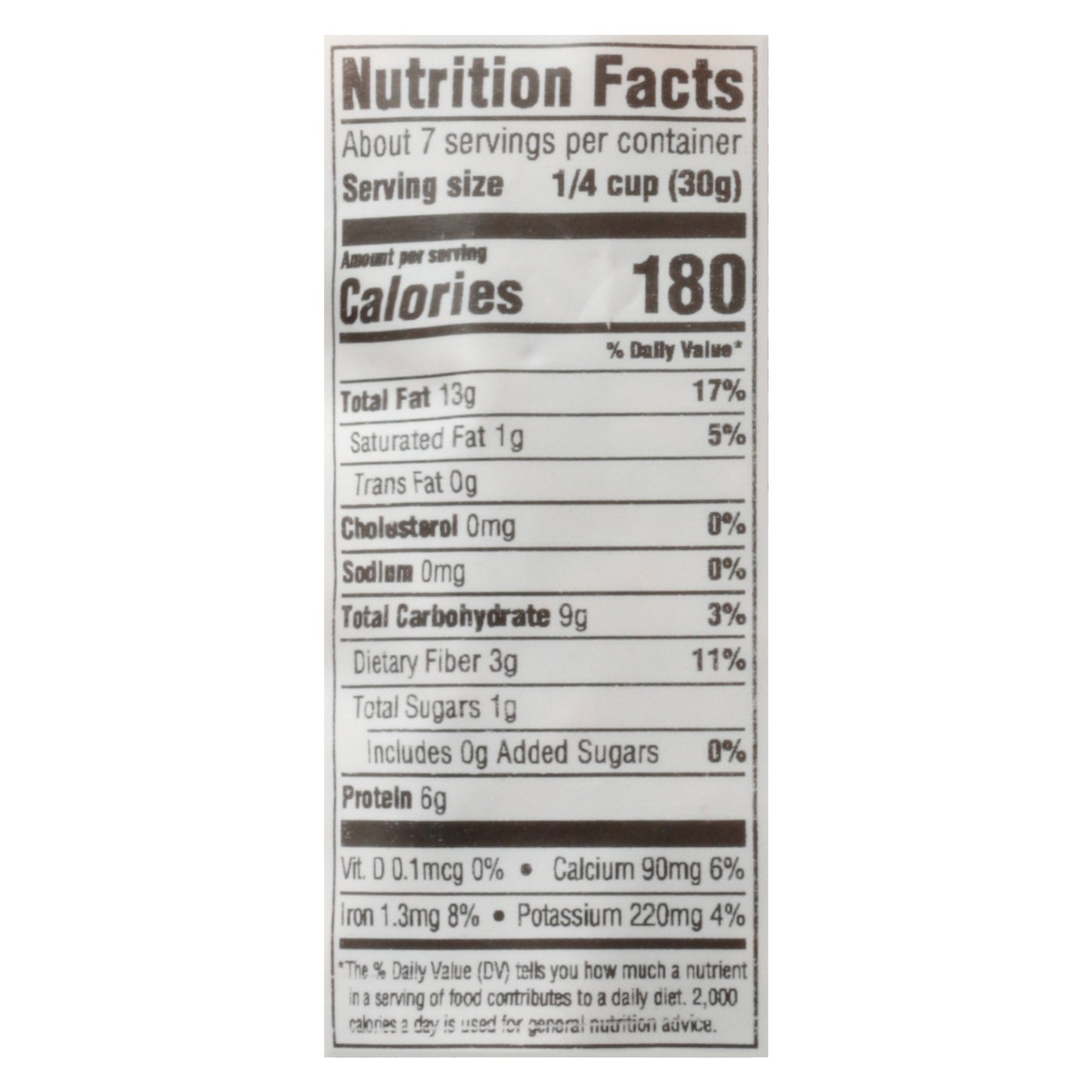 Woodstock Roasted & Unsalted Almonds 7.5 oz