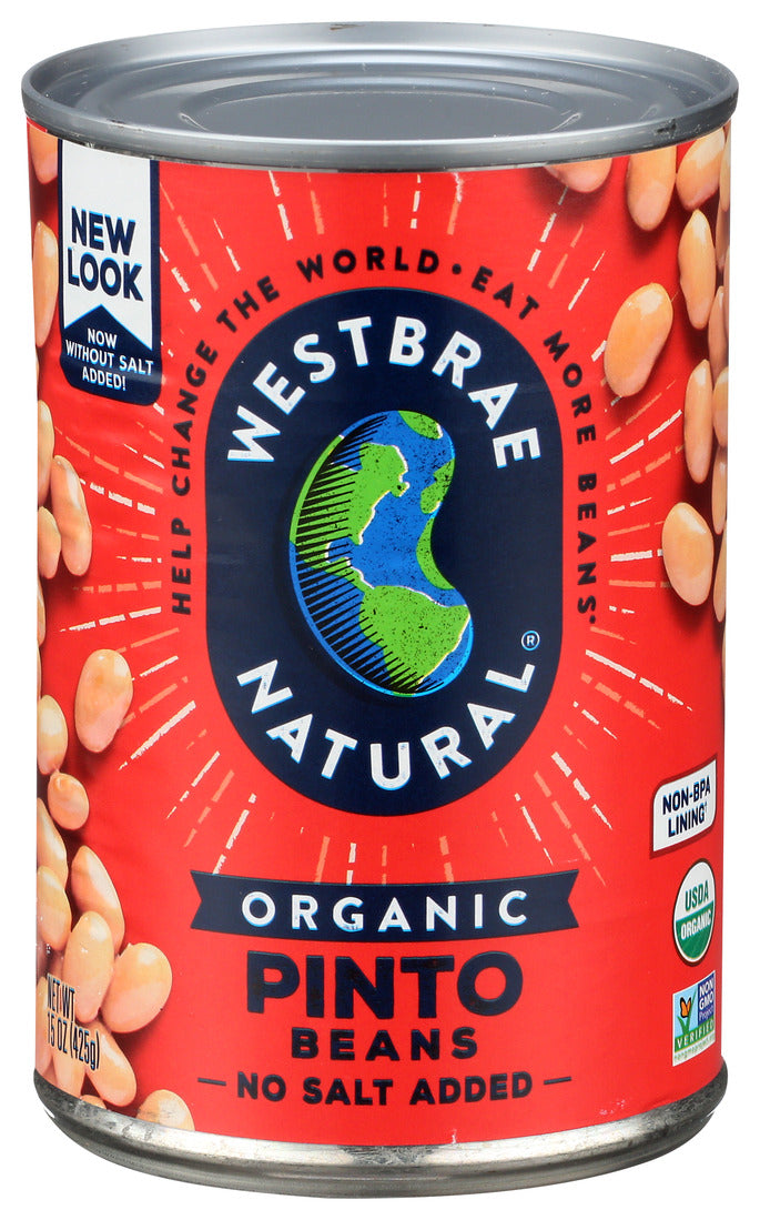 Westbrae Natural, Organic Pinto Beans Fat Free, 15 Oz