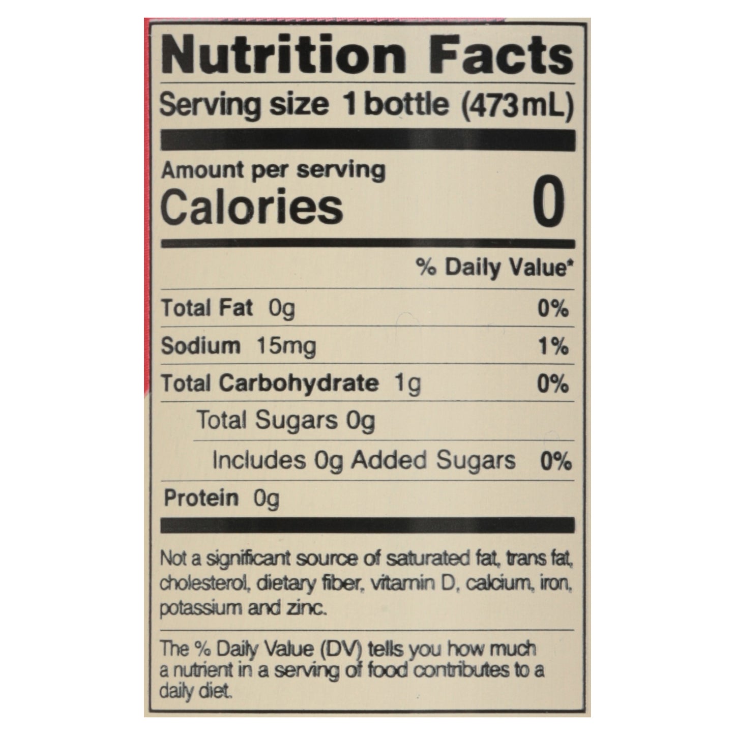 Saint James Zero Sugar Red Raspberry Black Tea 16 fl oz
