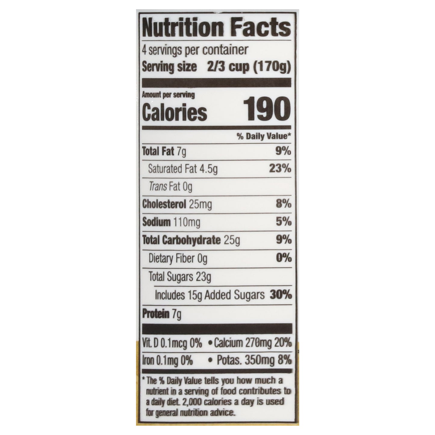 The Greek Gods Greek Style Honey Vanilla Yogurt 24 oz