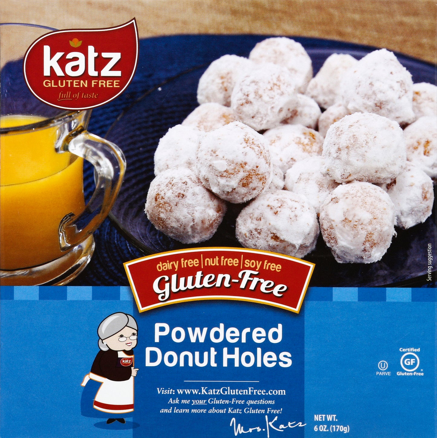 Katz Donut Holes 6 oz - Powder