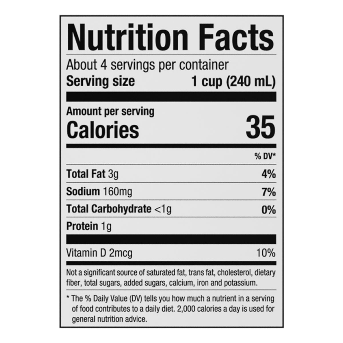 Pacific Foods Organic Unsweetened Plant-Based Vanilla Almond Milk 32 fl oz
