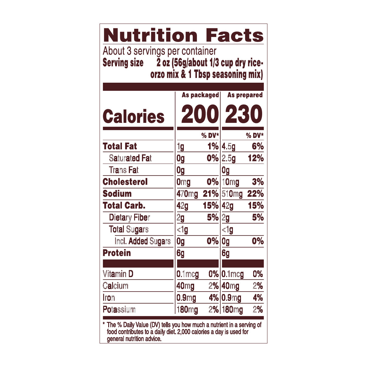 Near East Rice Pilaf Mix Wild Mushroom & Herb 6.3 Oz