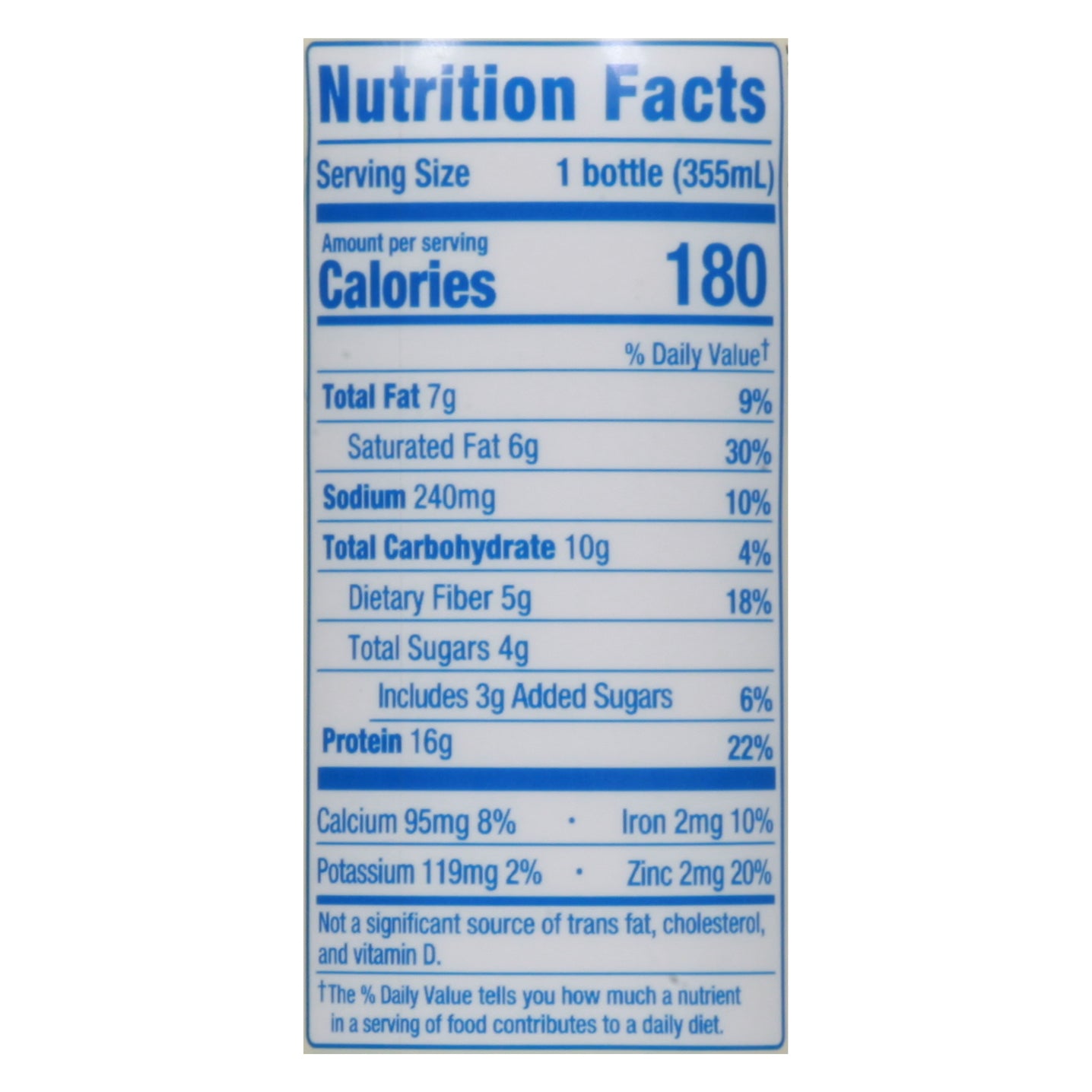 Rebbl Organic Vanilla Protein Elixir 12 fl oz