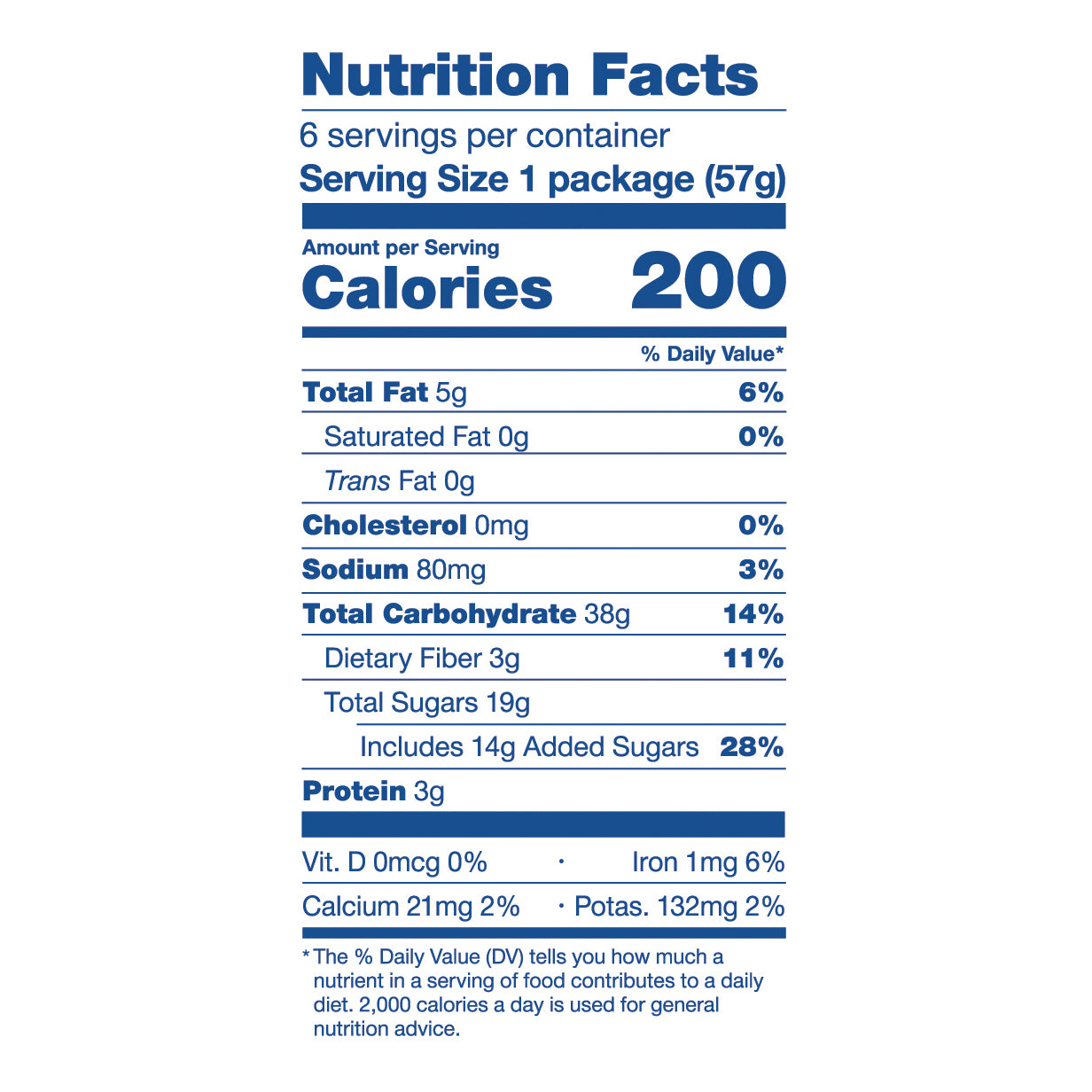 Nature's Bakery Blueberry Whole Wheat Fig Bars, Snack Bars, 6 Ct