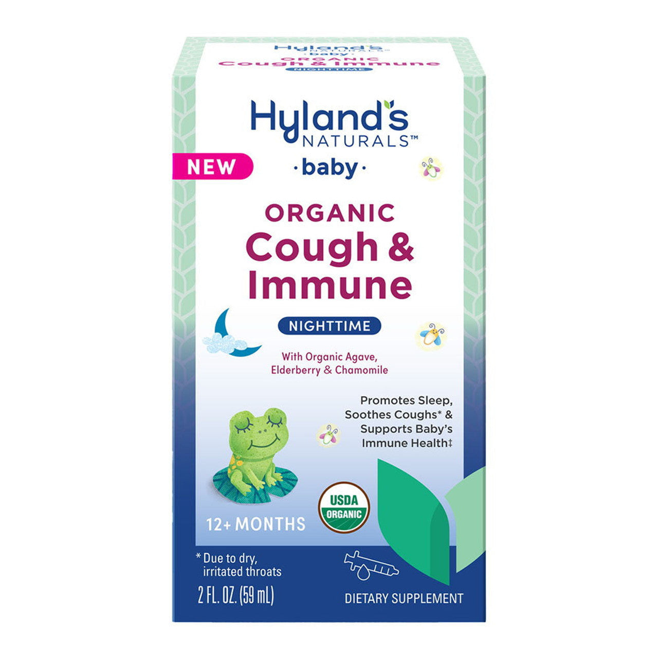 Hyland's Baby Cough & Immune Liquid Organic Nighttime