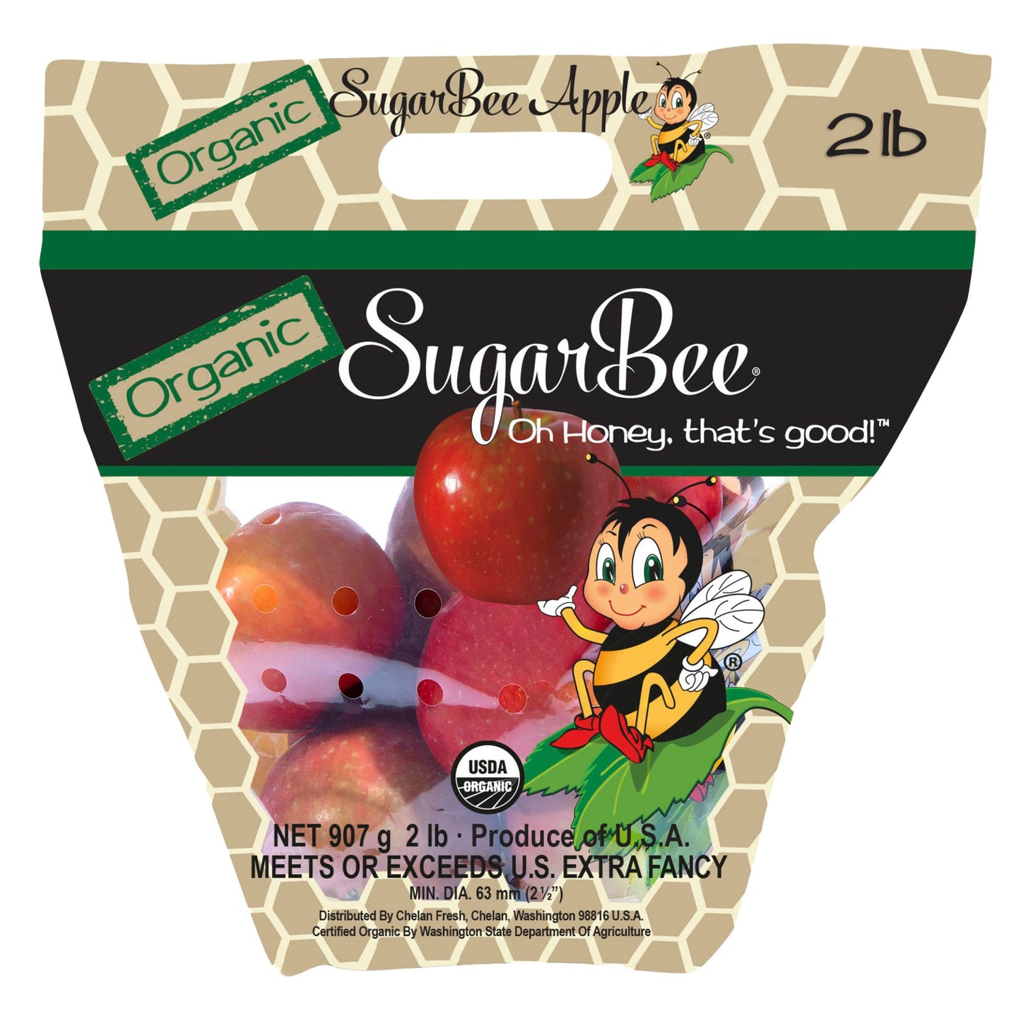 Organic Sugar Bee Apples