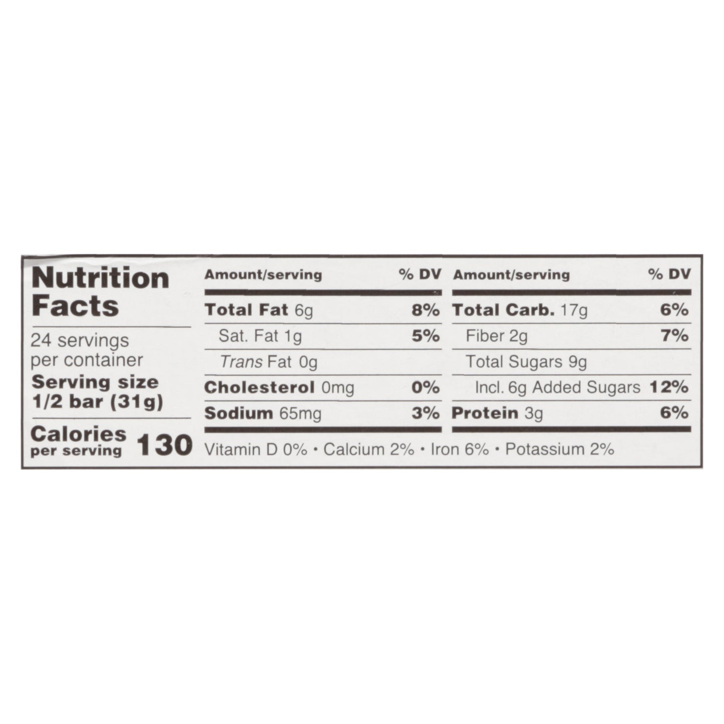 Kate's Real Food Gluten Free Peanut Butter Dark Chocolate Bar 2.2 oz