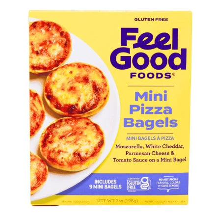 Feel Good Foods Gluten-Free Mini Pizza Bagels