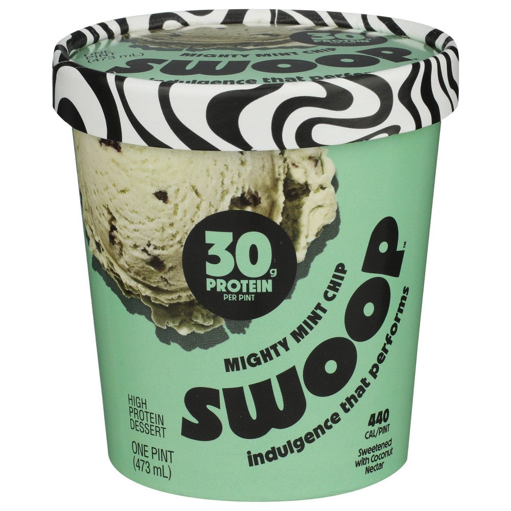 Swoop High Protein Mighty Mint Chip Frozen Dairy Dessert - 1pt