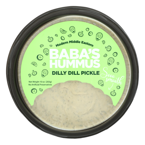 Baba's Dilly Dill Pickle Hummus