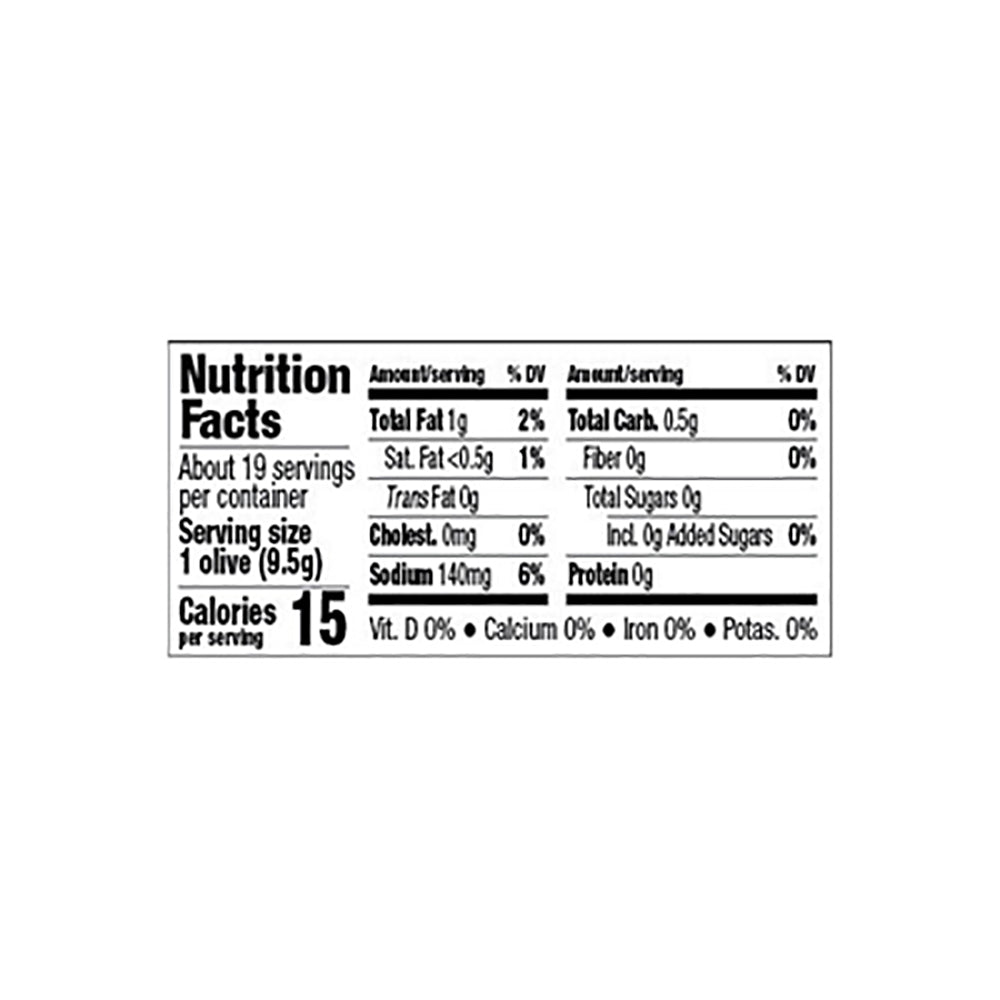 Jeff's Garden Garlic Stuffed Olives, 7.5 oz Dr. Wt.