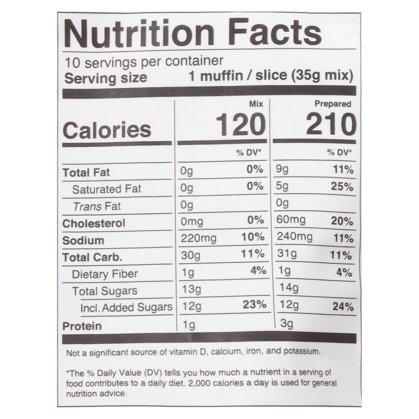 Miss Jones Baking Co. Gluten-Free Blueberry Muffin & Bread Mix 12.35 oz