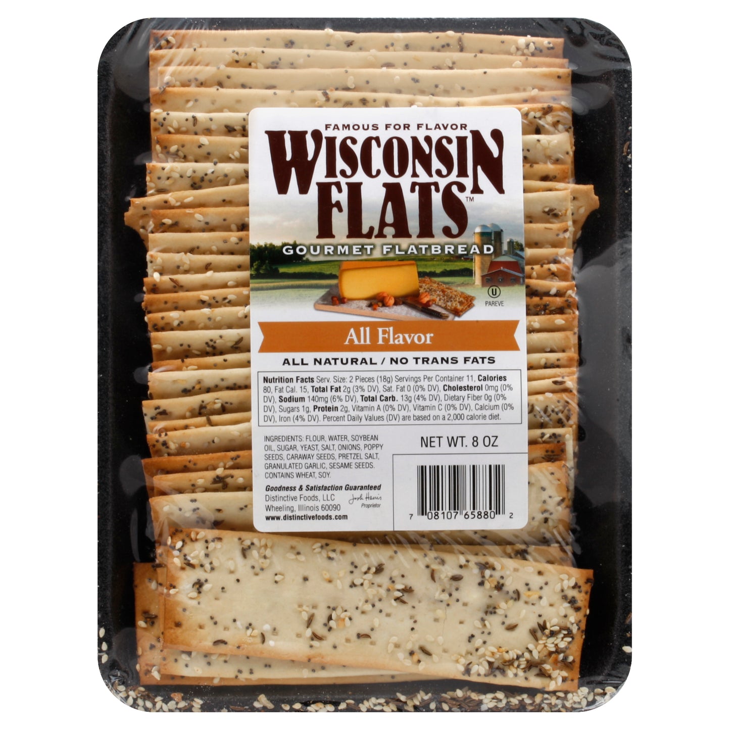 Wisconsin Flats Flatbread 8 oz
