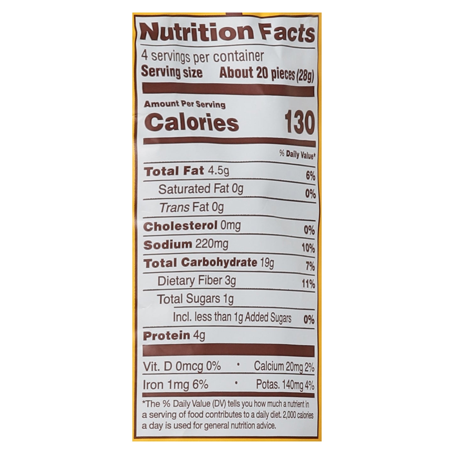 Hippeas Vegan White Cheddar Chickpea Puffs 4 oz