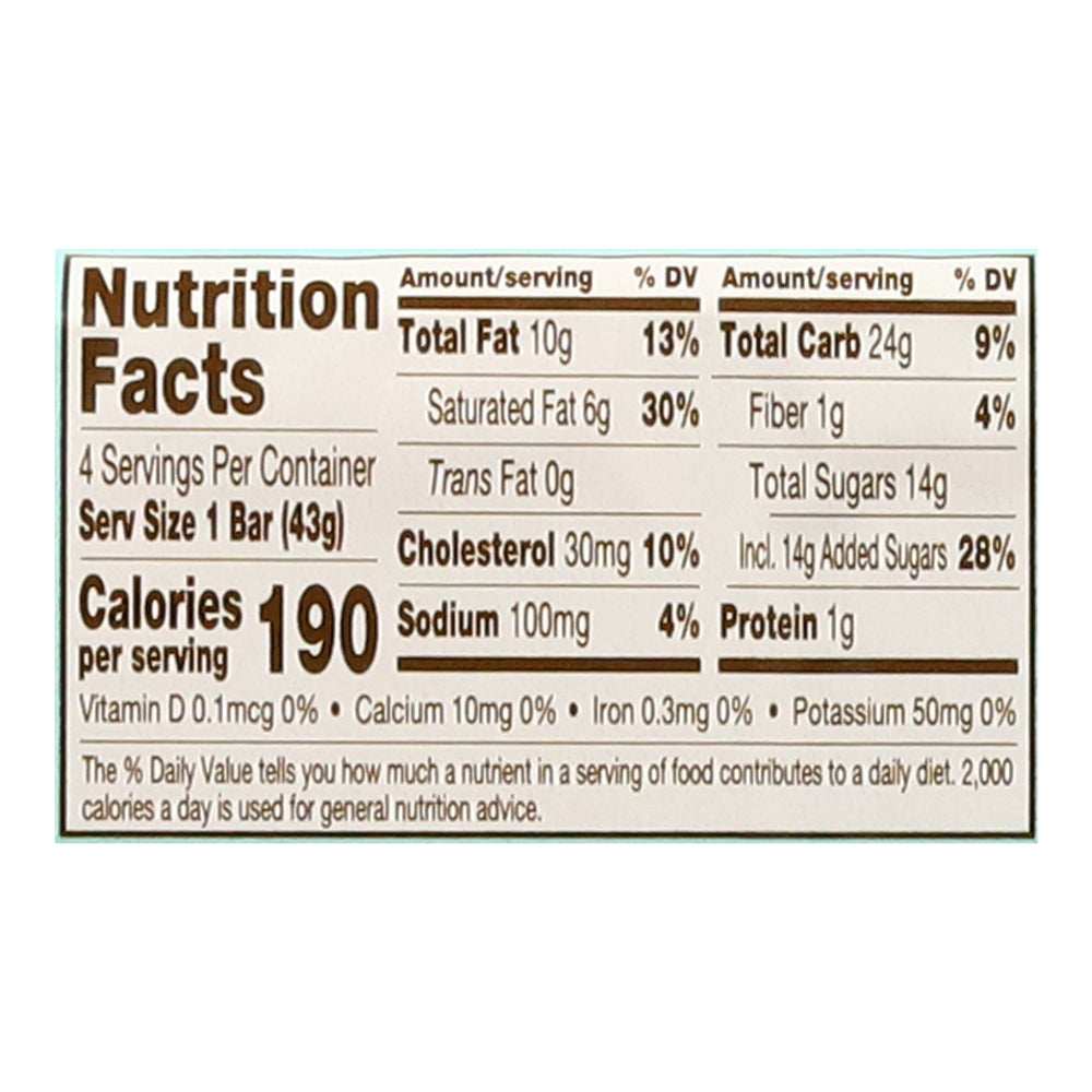 Ethel's Baking Co. Gluten Free Cinnamon Crumble Dessert Bars 6 oz