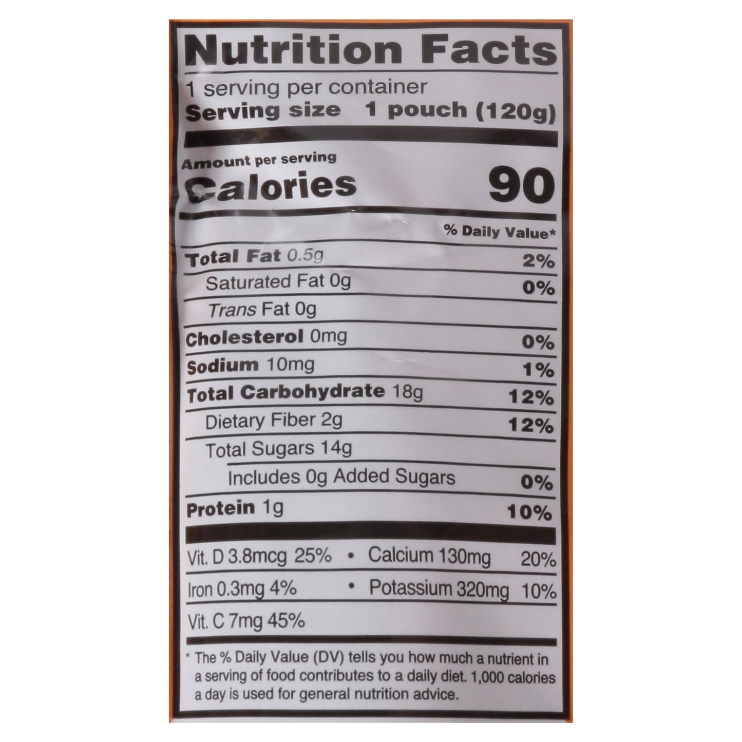 Earth's Best Organic Banana Peach Fruit Yogurt Smoothie 4.2 oz