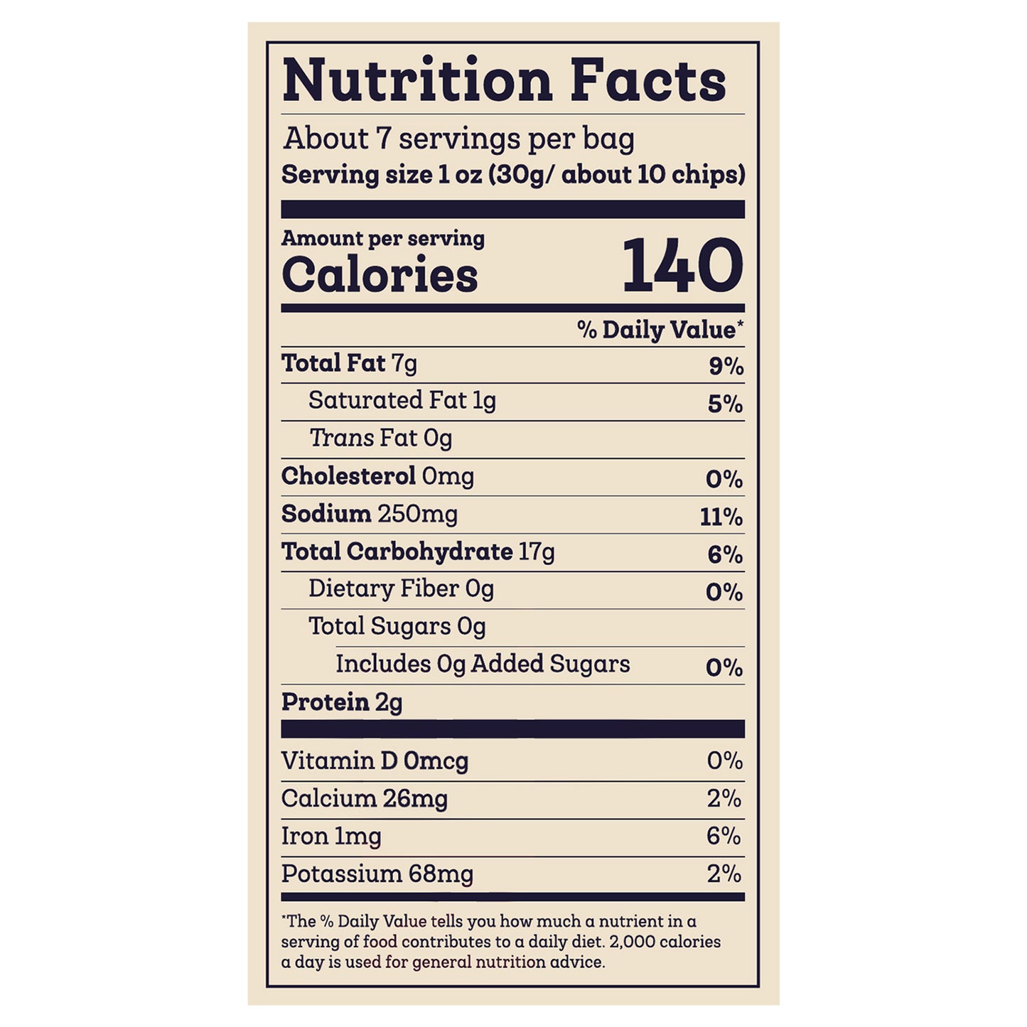 Siete 7.5oz Sea Salt White Yellow Corn Tortilla Chip