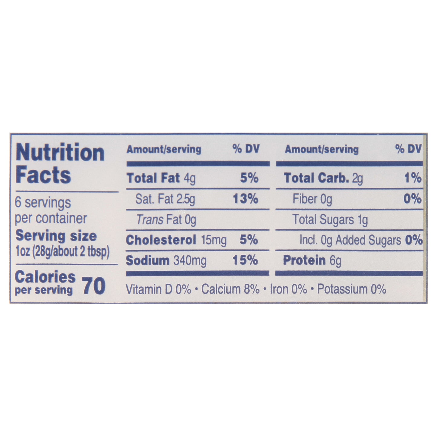 Odyssey Crumbled Traditional Feta 6 oz