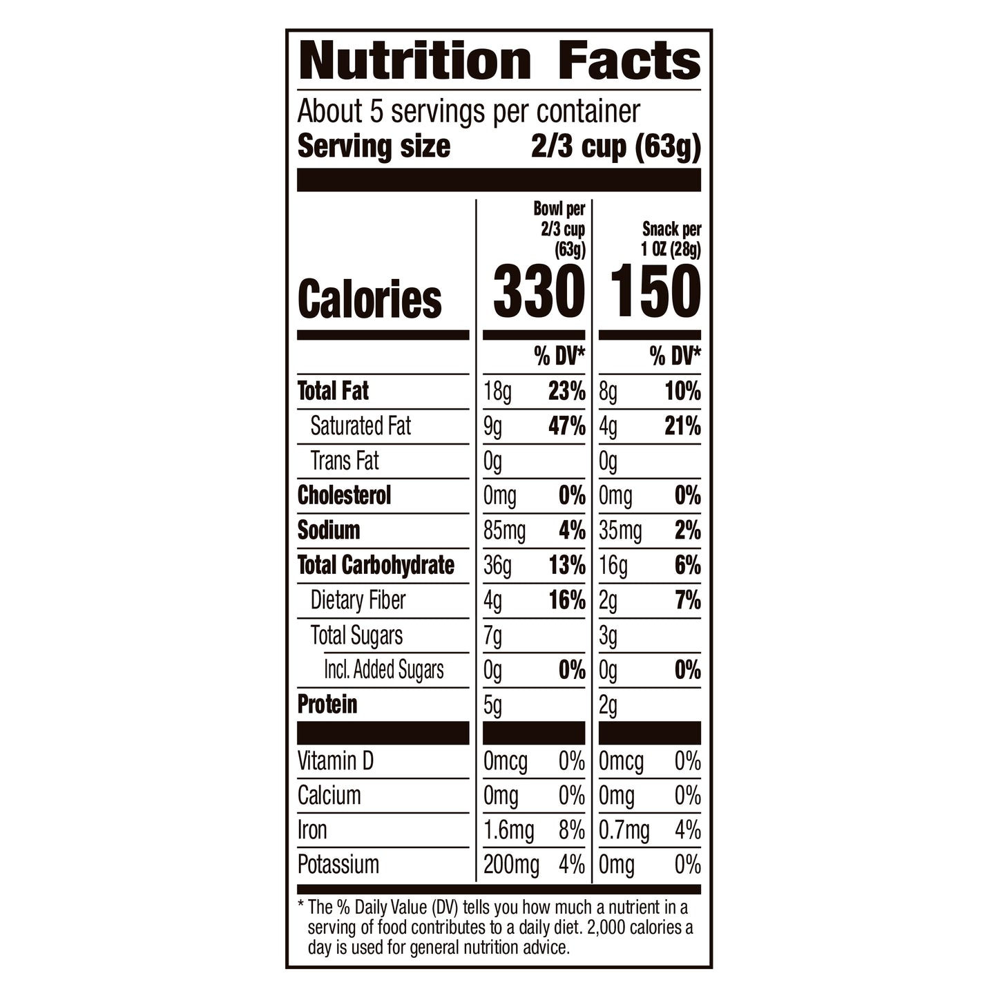 Cascadian Farm Organic Granola with No Added Sugar, Coconut Cashew Cereal, Resealable Pouch, 11 oz.
