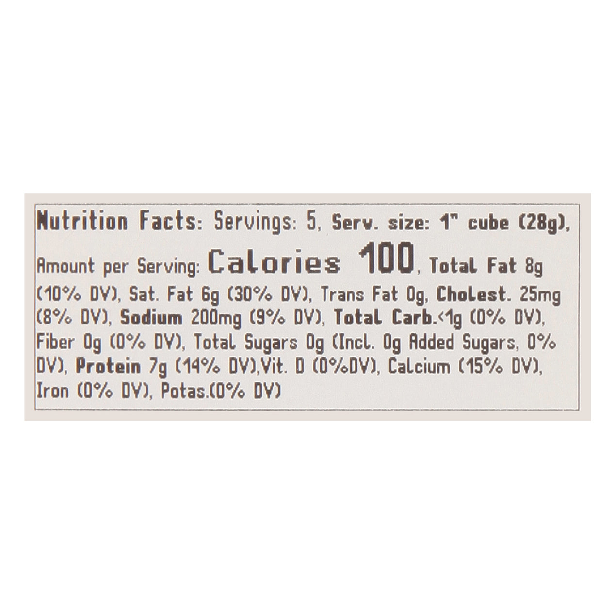 BelGioioso Fontina Cheese 5 oz