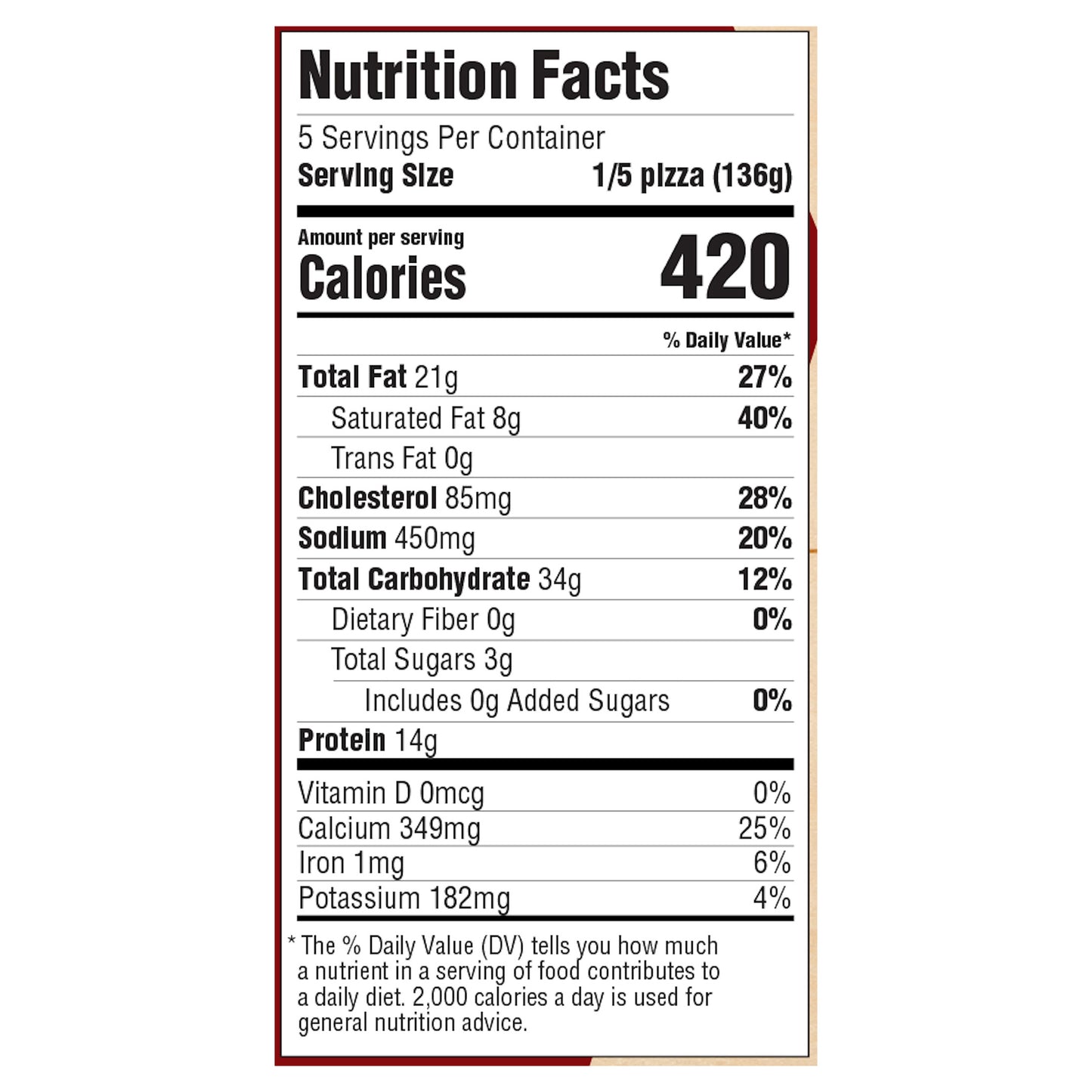 12 Inch Against The Grain Uncured Pepperoni Pizza 24 oz