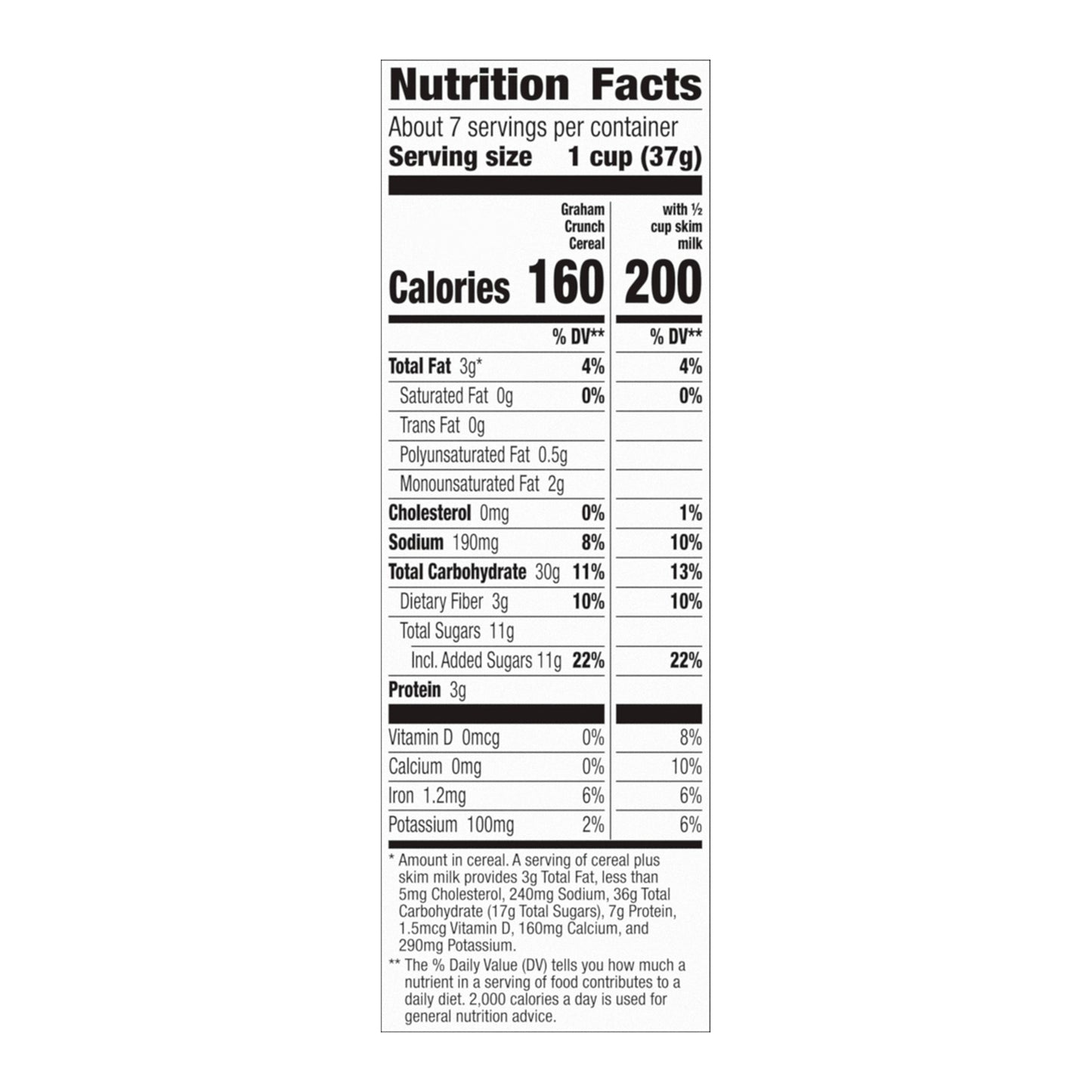 Cascadian Farm Organic Graham Crunch Cereal, 9.6 oz.