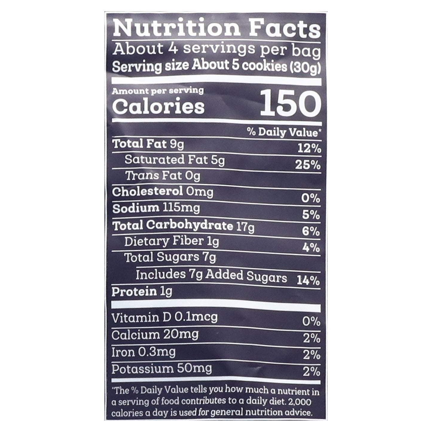 Siete Grain Free Chocolate Chip Cookies 4.5 oz